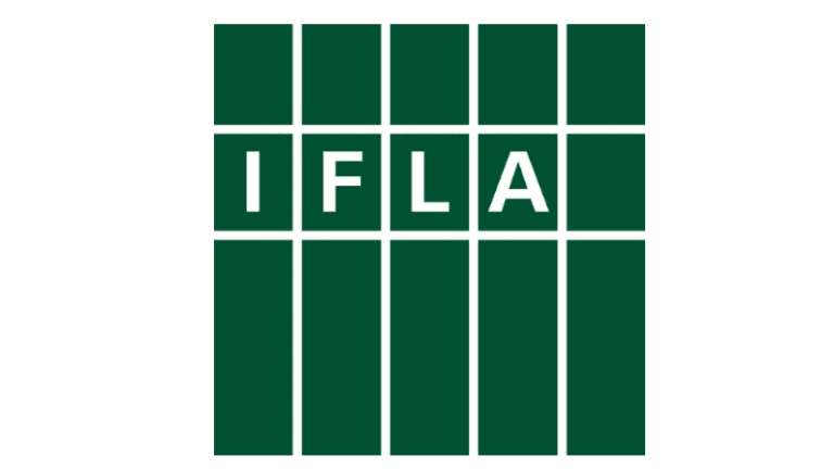 ifla žalias logo