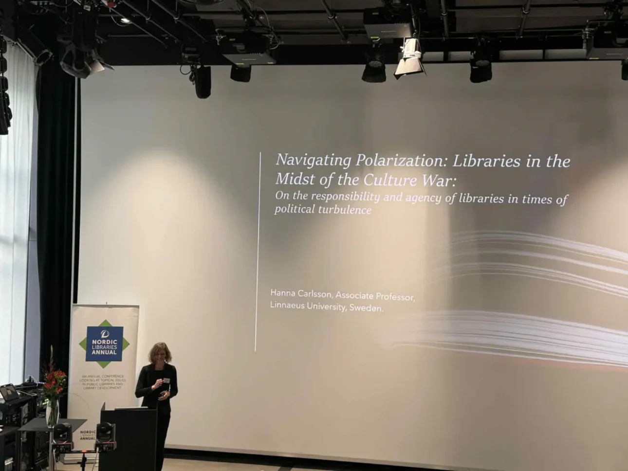 Profesorė hanna carlsson,kultūros mokslų katedra, linnaeus universitetas, Švedija