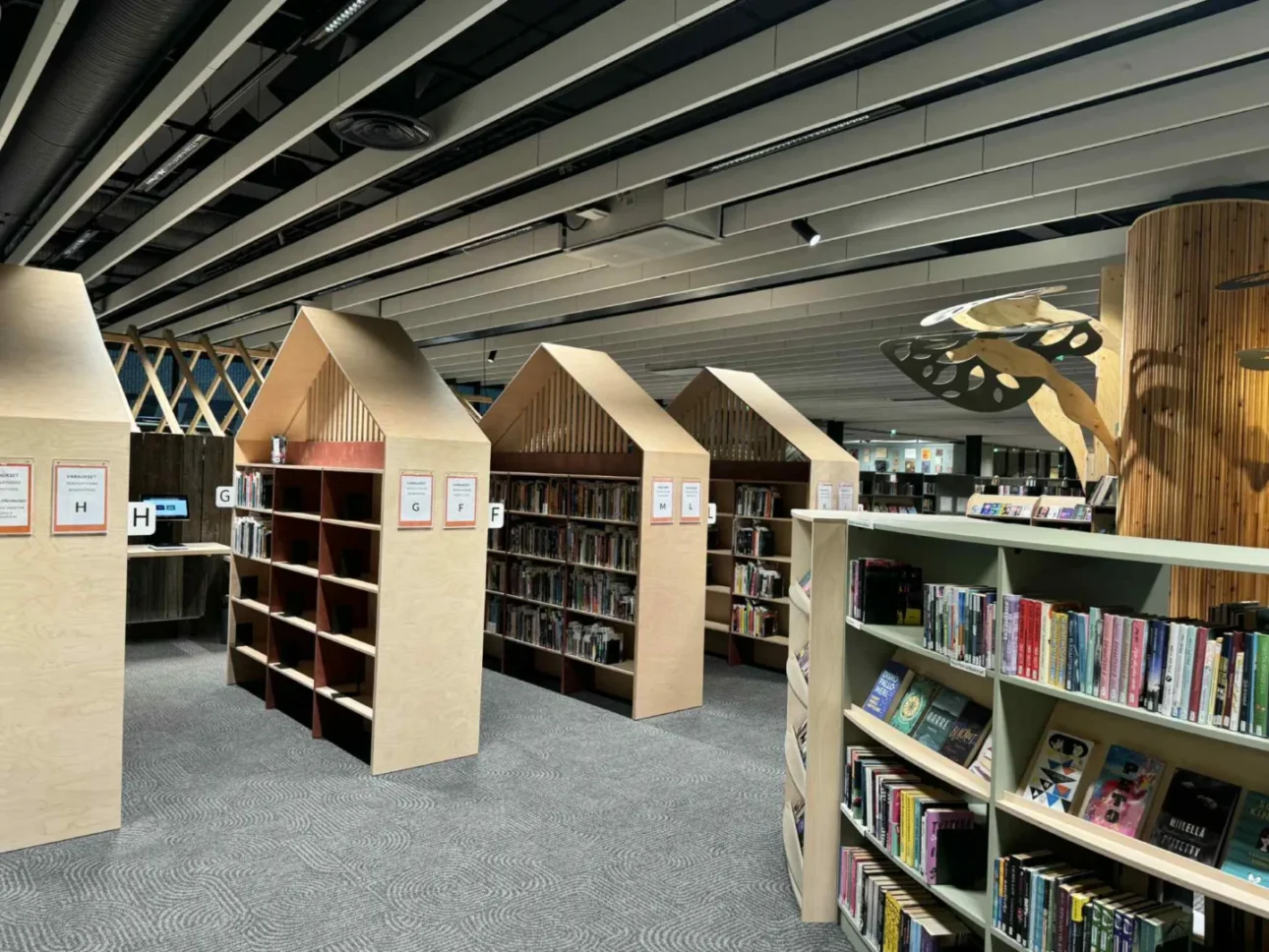 Vuosaari biblioteka, helsinkis (2)