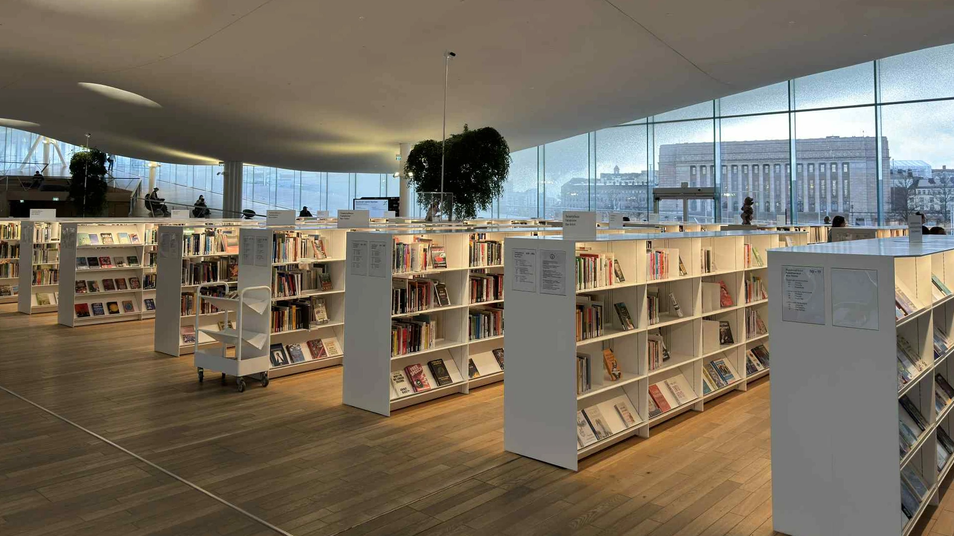 Helsinio Oodi, Vuosaari biblioteka
