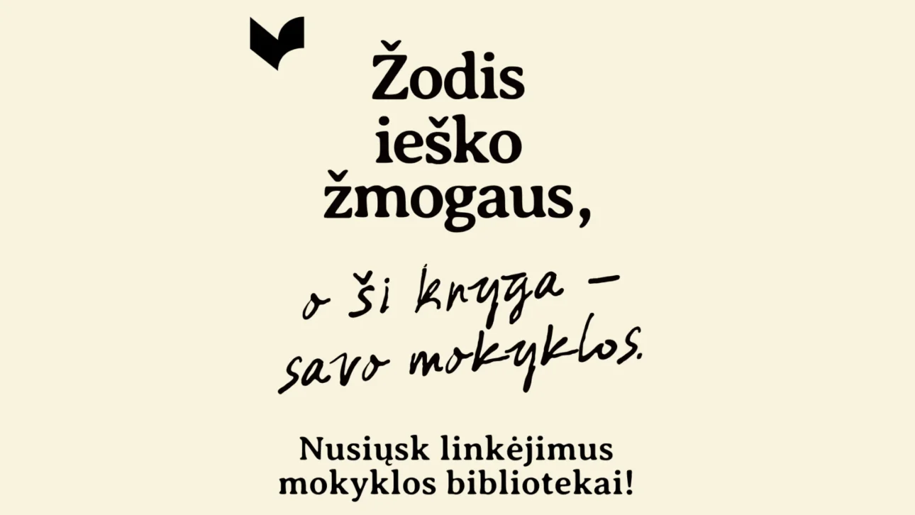 Knyga ieško savo mokyklos